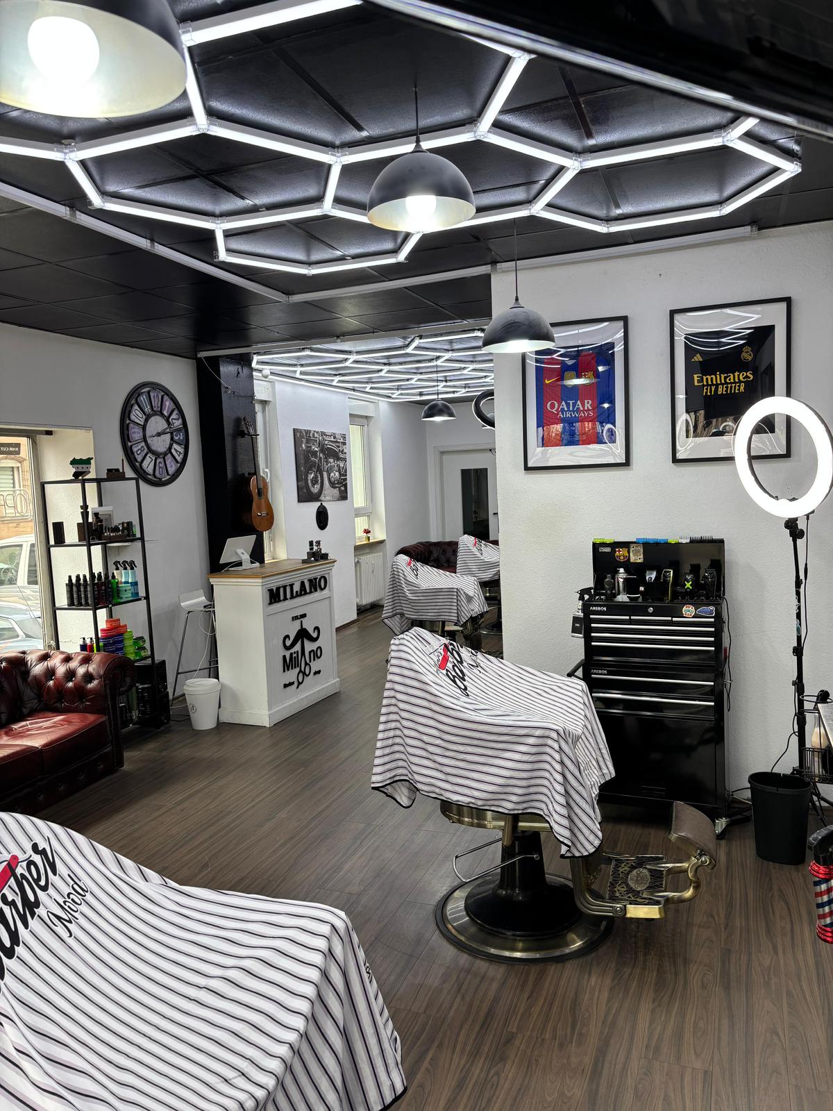 Moderner Cut im MILANO Barbershop Nürnberg