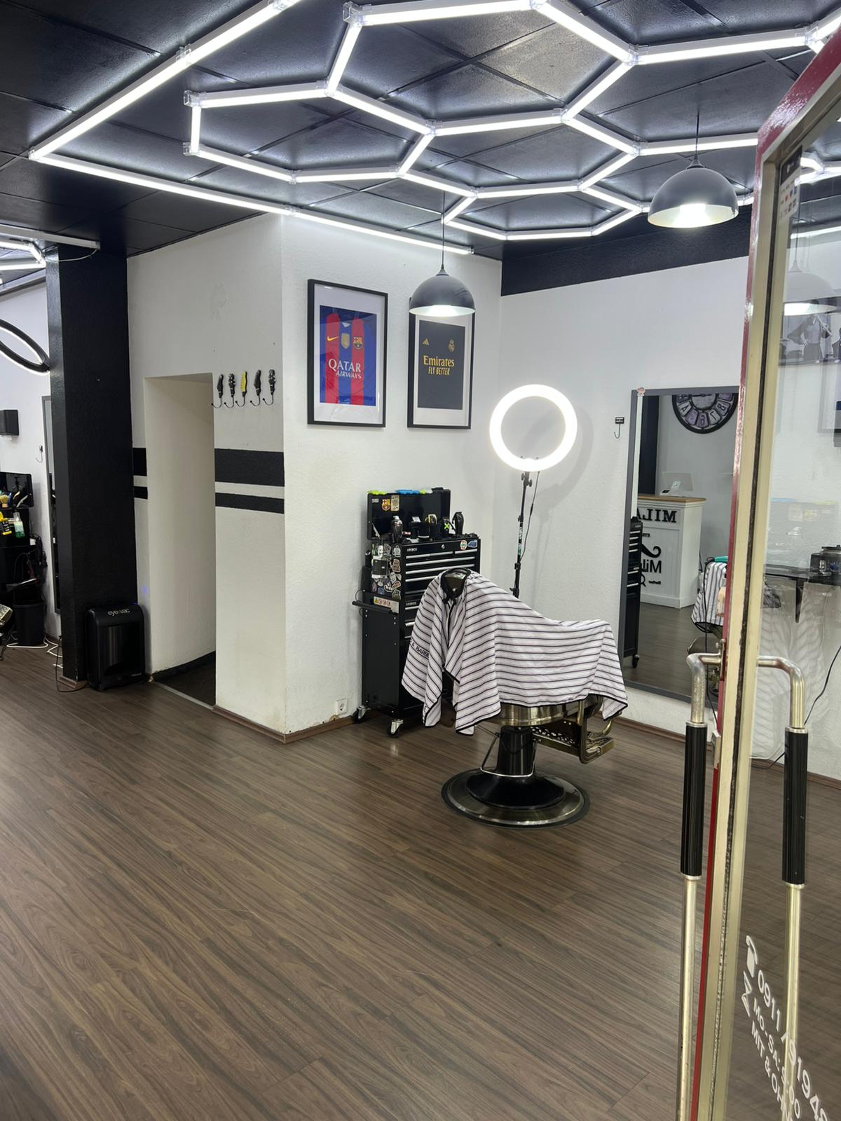 Präziser Taper Fade im MILANO Barbershop Nürnberg